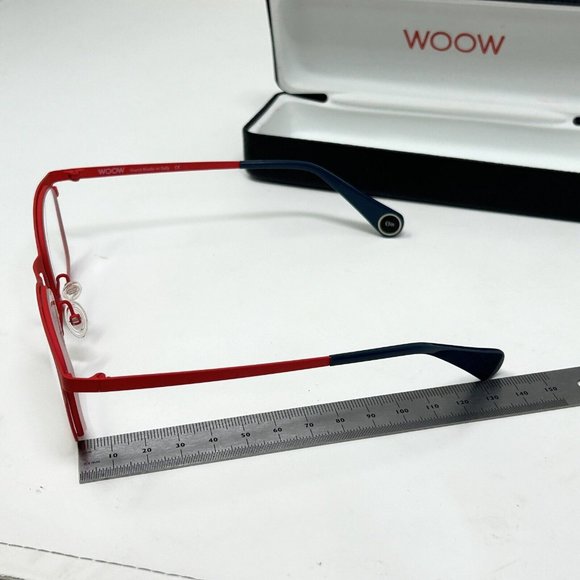 Woow Carry On 1 Eyeglasses Frame Col. 9528 AO Fluo Red Cherry 49 [] 22 140 - Picture 13 of 14